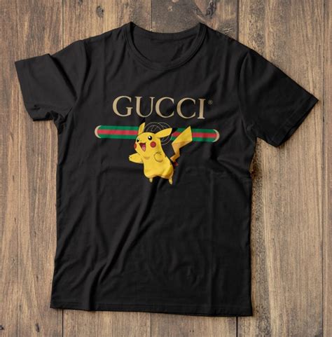 gucci pikachu shirt|pokemon go gucci shirts.